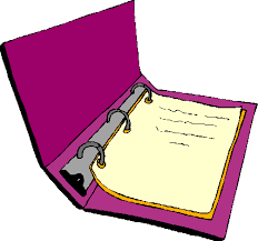 Image result for 3 ring binder clip art